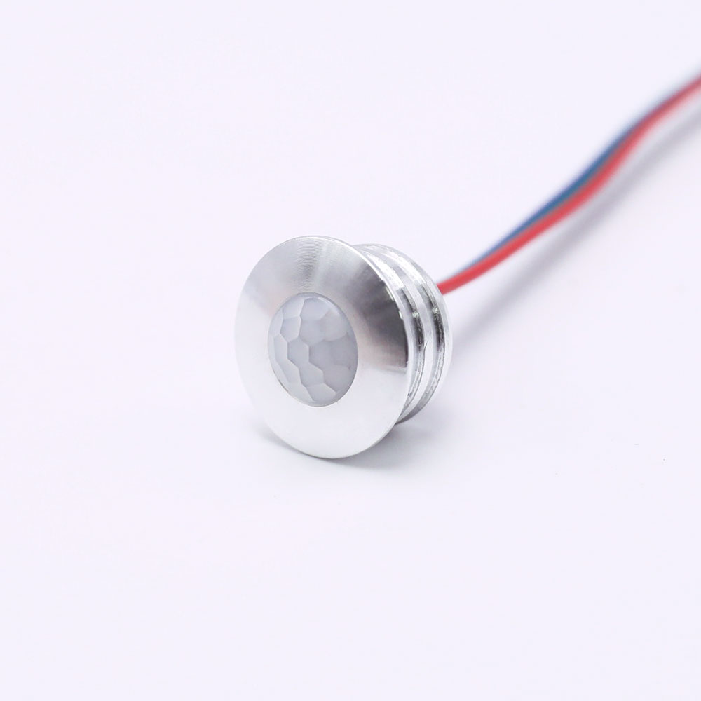 Aluminum Alloy PIR Infrared Sensor For Stair Light Controller, 2PCS/Pack